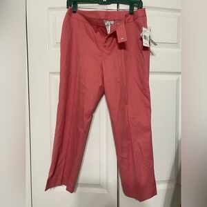 NWT NINE WEST pink salmon pants size 6